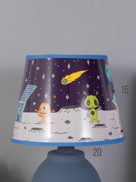 Настольная лампа 16772/1BL E14 40 Вт синий RISALUX