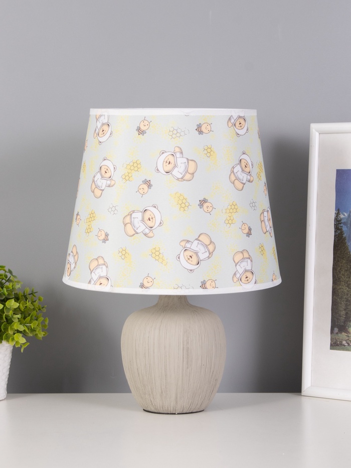 Настольная лампа RISALUX «Сандра», Е14, 40 Вт, бежевый