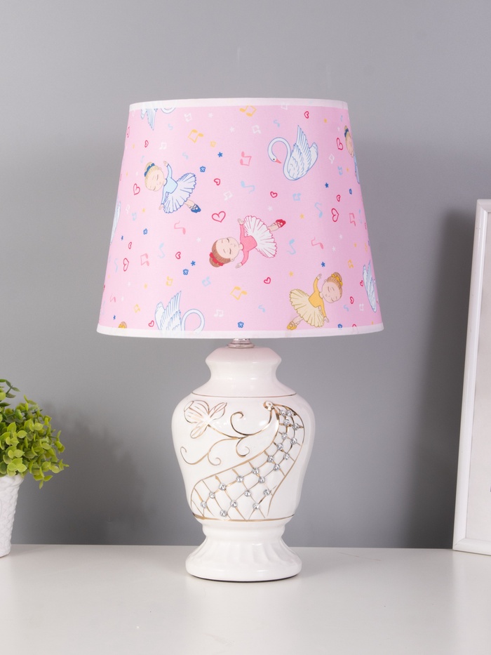 Лампа настольная RISALUX 7555107TL/1, E14, 40 Вт, белый