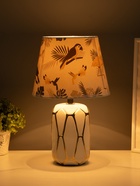 Настольная лампа RISALUX «Рико», Е14, 40 Вт, бело-золотистый - фото 809284476