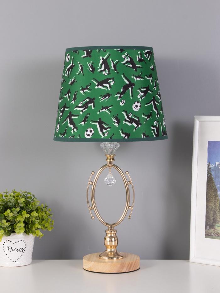 Настольная лампа RISALUX «Алора», Е27, 40 Вт, золото - Фото 1