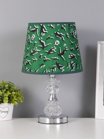 Настольная лампа RISALUX «Латея», Е27, 40 Вт, бело-хромовый