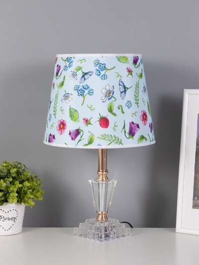 Настольная лампа с подсветкой RISALUX «Мишель», Е27, 40 Вт, золото