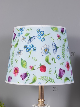 Настольная лампа с подсветкой RISALUX «Мишель», Е27, 40 Вт, золото