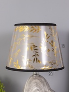 Настольная лампа RISALUX «Пьет», E14, 40 Вт, серый - Фото 3