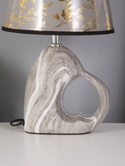 Настольная лампа RISALUX «Пьет», E14, 40 Вт, серый - Фото 4