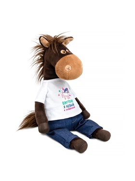 Мягкая игрушка «Конь Рэйв Шелдон», 32 см