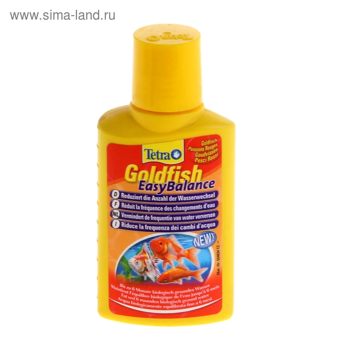 Кондиционер для поддержания параметров воды Tetra Goldfish EasyBalance 100мл - Фото 1