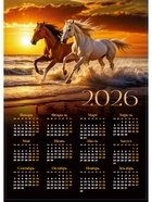 Календарь 2026 «Закат», А3 - фото 58057707