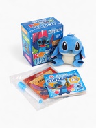 Подарочный «Космо - набор», книга, игрушка, альбом наклеек, Стич 10876458