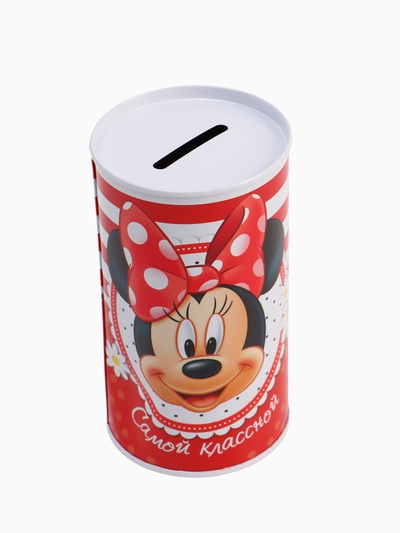 УЦЕНКА Копилка «Самой классной», Минни Маус, 6.5×12 см