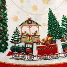 УЦЕНКА Скатерть «Этель» Новогодняя ярмарка d=150 ± 3 см с ГМВО, 100%хл, саржа 190 г/м² - Фото 2