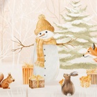 УЦЕНКА Набор столовый Этель «Christmas forest» скатерть 150×180 ±3 см с ГМВО, салф.40×40 см - 8 шт., 5 - Фото 3