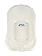 Ванночка для купания, детская со сливным клапаном 50 л, бела - Фото 10