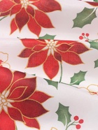 Дорожка на стол «Доляна. Новогодние цветы», белая, 35×180 см - Фото 6