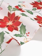 Дорожка на стол «Доляна. Новогодние цветы», белая, 35×180 см - Фото 7