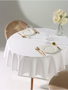 Скатерть «Этель», круглая, белая, d=150 см, ВГМО - Фото 2