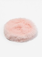 Зеркало складное «Мех», d=8 см, с увеличением, с искусственным мехом, розовое 10900223