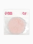 Зеркало складное «Мех», d=8 см, с увеличением, с искусственным мехом, розовое 10900223