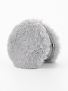 Зеркало складное «Мех», d=8 см, с увеличением, с искусственным мехом, серое - фото 809260758