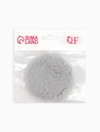 Зеркало складное «Мех», d=8 см, с увеличением, с искусственным мехом, серое - фото 809321111