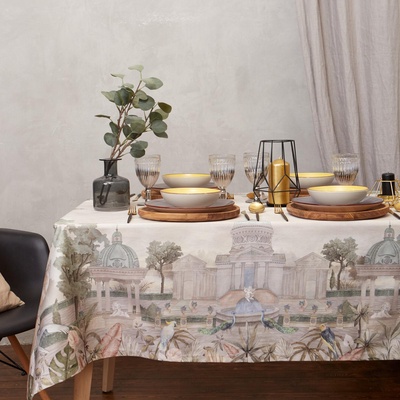 УЦЕНКА Набор столовый «Этель» Райский сад, скатерть 110×150 ±3 см, салфетки 4 шт.