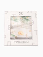 УЦЕНКА Скатерть Этель Spruce mood d=150см +/-3см с ВГМО, 100%хл, саржа 190гр/м2 - Фото 14