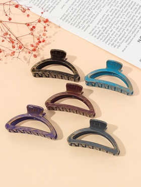 Крабик для волос «Джастин», дуга, 9 см, МИКС (комплект 12 шт)