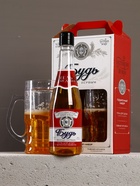 Подарочный набор «Будь»: гель для душа пиво и кружка с имитацией, 500 мл, Чистое счастье - фото 59409927