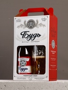 Подарочный набор «Будь»: гель для душа пиво и кружка с имитацией, 500 мл, Чистое счастье - фото 59409934