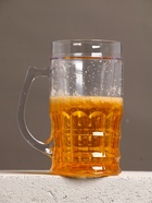 Подарочный набор «Крутой мужик»: гель для душа пиво и кружка с имитацией, 500 мл, Чистое счастье - фото 59409942