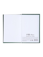 Ежедневник недатированный, А5, 160 листов, бумвинил, зелёный - фото 60063065