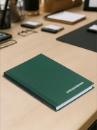 Ежедневник недатированный, А5, 160 листов, бумвинил, зелёный - Фото 4