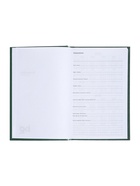 Ежедневник недатированный, А5, 160 листов, бумвинил, зелёный - Фото 9