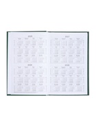 Ежедневник недатированный, А5, 160 листов, бумвинил, зелёный - Фото 10