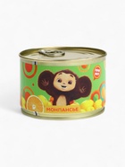Монпансье в консервной банке «Чебурашка с апельсином», 100 г - фото 59409951