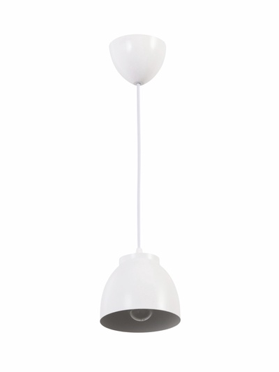 Светильник подвесной 1113/1, E27, 40 Вт, 13.5×84 см, белый