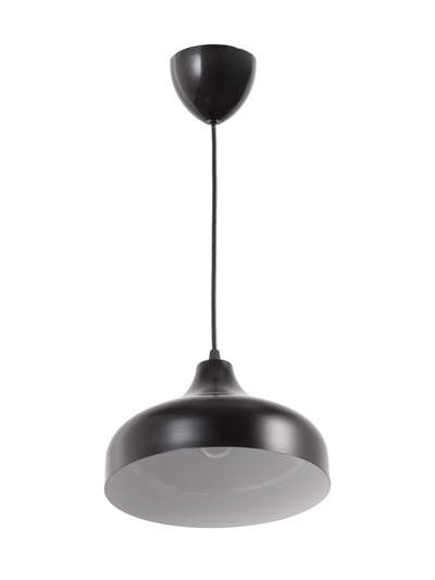 Светильник подвесной 2515/1, E27. 40 Вт, 22×84 см, чёрный