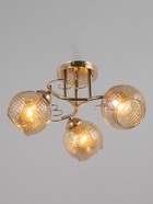 Люстра «Элегия» 2046/3, 3×60 Вт, Е27, d42. h=21 см, золото/бронза - фото 58175611