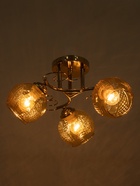 Люстра «Элегия» 2046/3, 3×60 Вт, Е27, d42. h=21 см, золото/бронза - фото 58175612