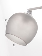 Люстра «Люси» 2028/2, 2×60 Вт, Е27, 47×15.5×24 см, белый - фото 58175676