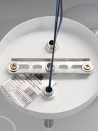 Люстра «Люси» 2028/2, 2×60 Вт, Е27, 47×15.5×24 см, белый - фото 58175678