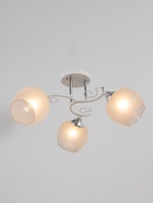 Люстра «Люси» 2028/3, 3×60 Вт, Е27, 54×24 см, белый - фото 58175680