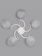 Люстра «Люси» 2028/5, 5×60 Вт, Е27, 60×24 см, белый - фото 58175690