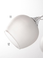 Люстра «Люси» 2028/5, 5×60 Вт, Е27, 60×24 см, белый - фото 58175692