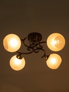 Люстра «Севиль» 2094/4, 4×60 Вт, Е27, 53×24 см, кофе/золото - фото 58175705