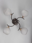 Люстра «Севиль» 2094/4, 4×60 Вт, Е27, 53×24 см, кофе/золото - фото 58175706