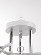 Люстра «Люнэ» 2098/3, 3×60 Вт, Е27, 54×24 см, белый/хром - фото 58175715