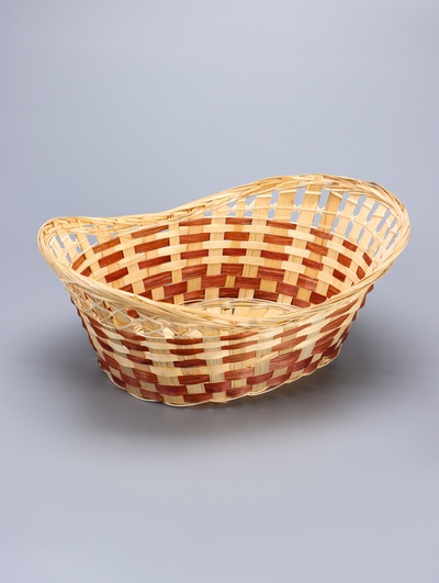 УЦЕНКА Корзина «Ладья», дно 27×20, верх 41×28, высота 15 см, бамбук