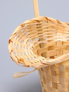 УЦЕНКА Корзина плетеная, бамбук, D21/13xH14/29 см натуральный - Фото 2